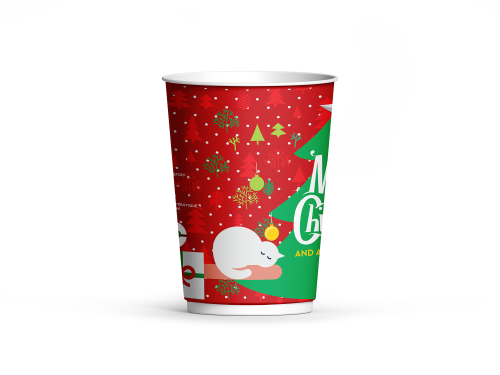 Glühweinbecher - Weihnachtsbecher - Kaffeebecher Doppelwand 0,3L